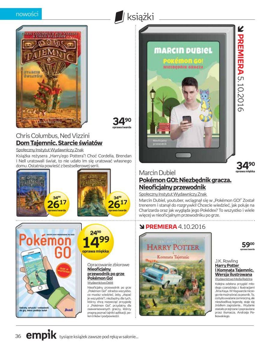 Gazetka promocyjna empik str. 36