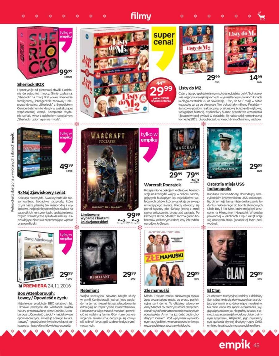 Gazetka promocyjna empik str. 45