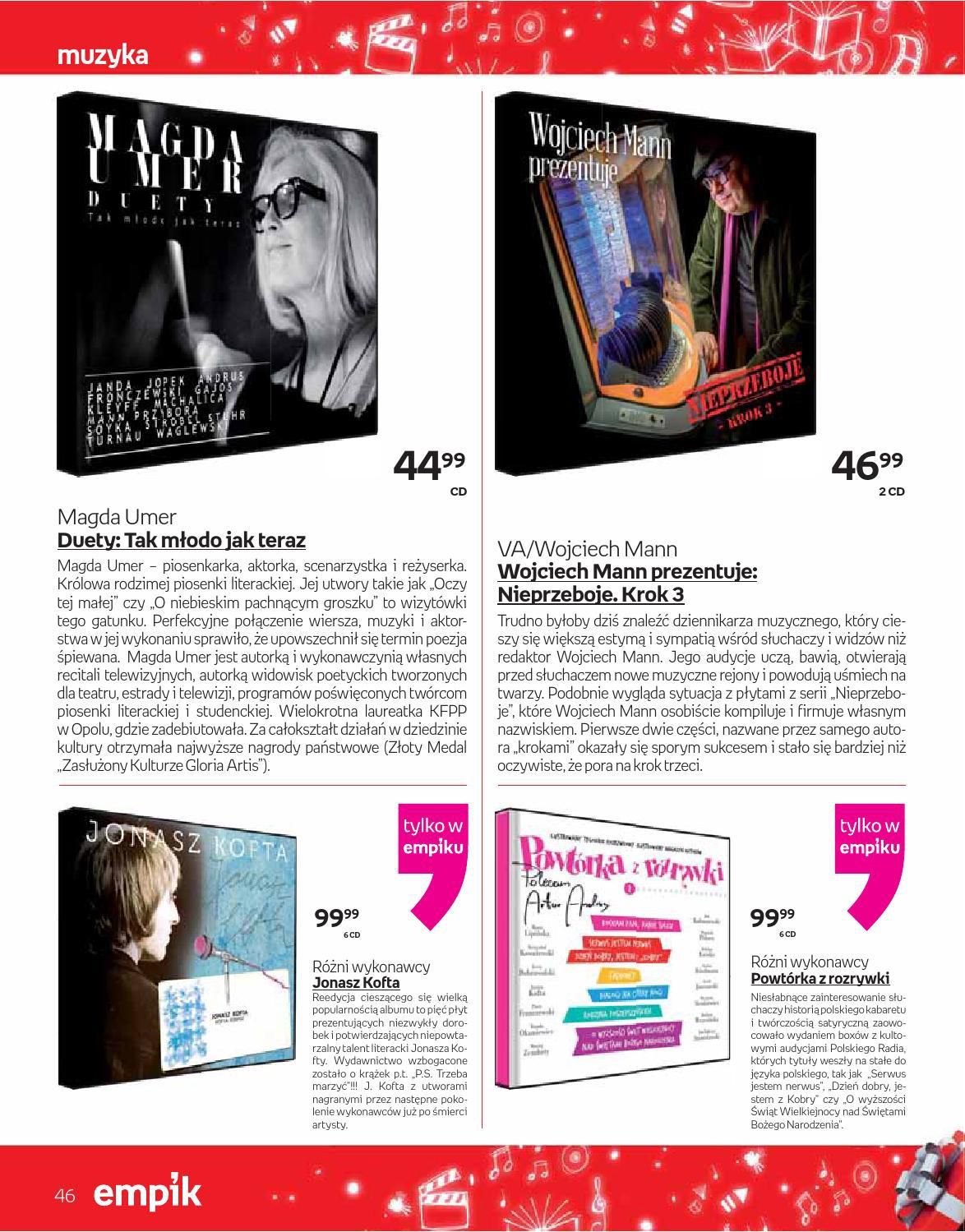 Gazetka promocyjna empik str. 46