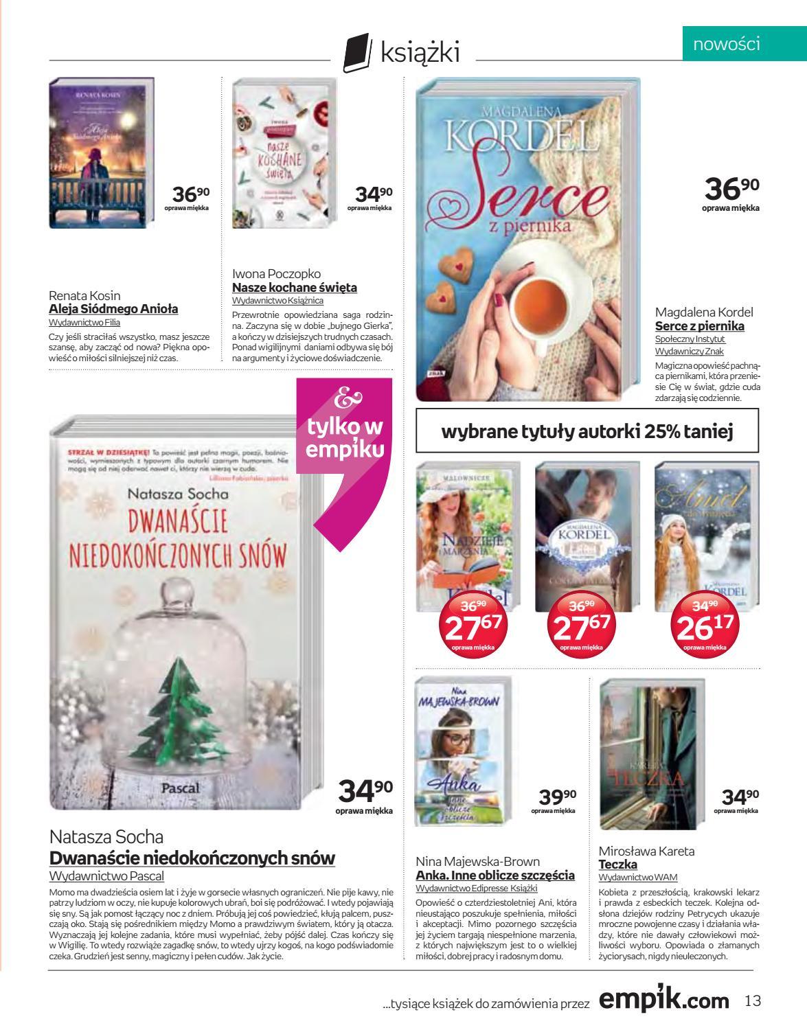 Gazetka promocyjna empik str. 13