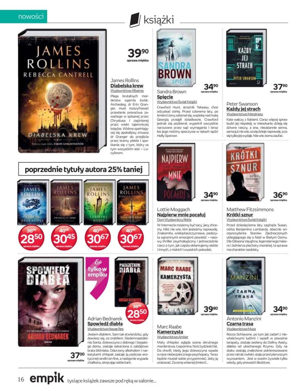 Gazetka promocyjna empik str. 16