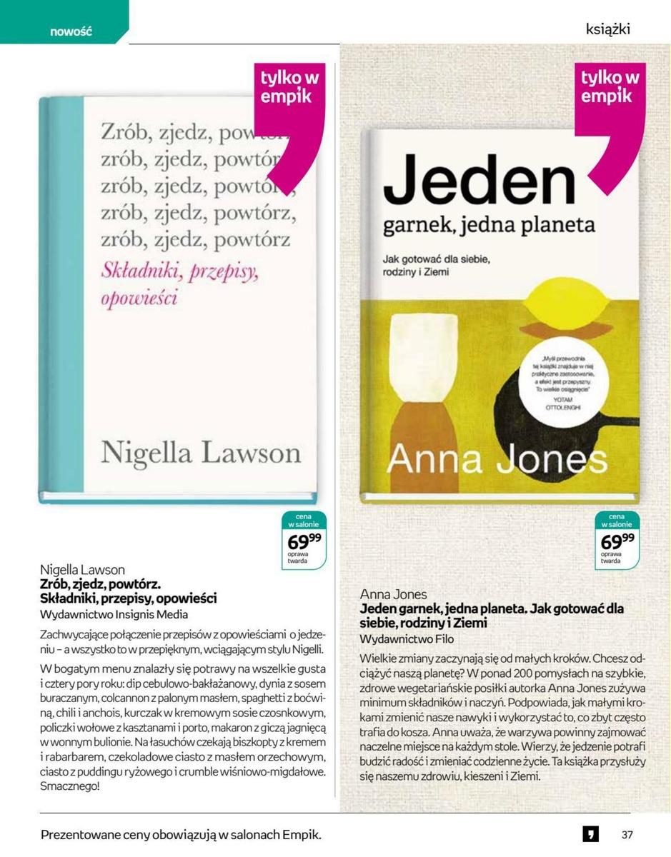 Gazetka promocyjna empik str. 37