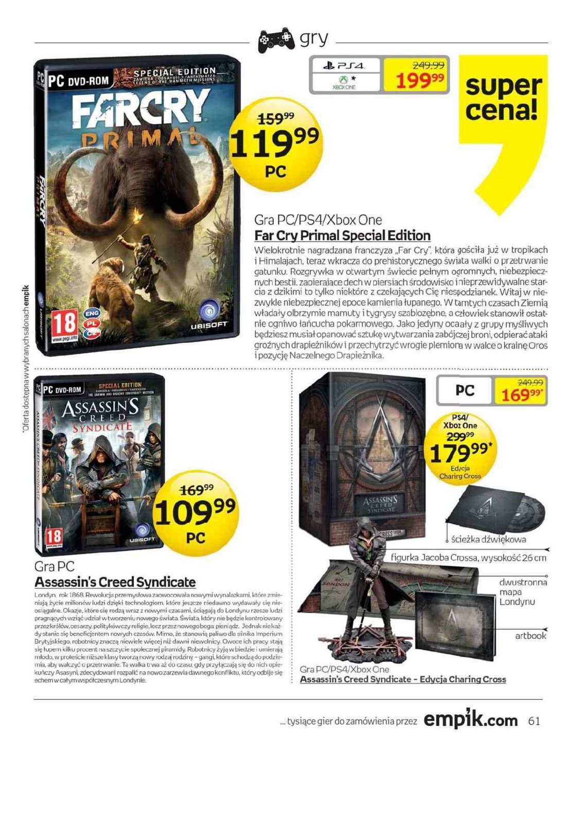 Gazetka promocyjna empik str. 61