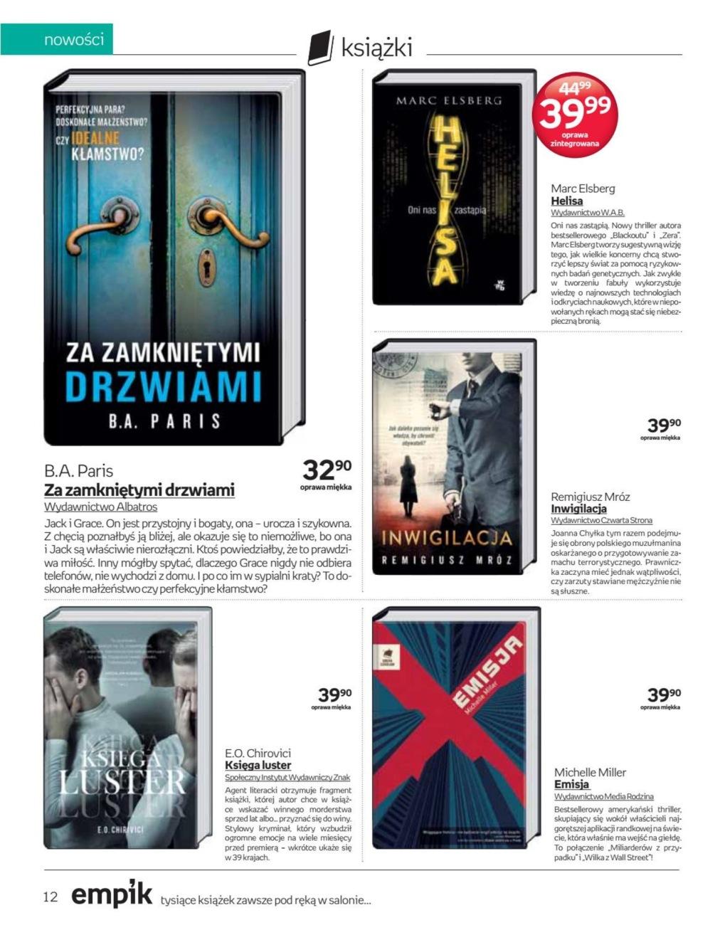 Gazetka promocyjna empik str. 12