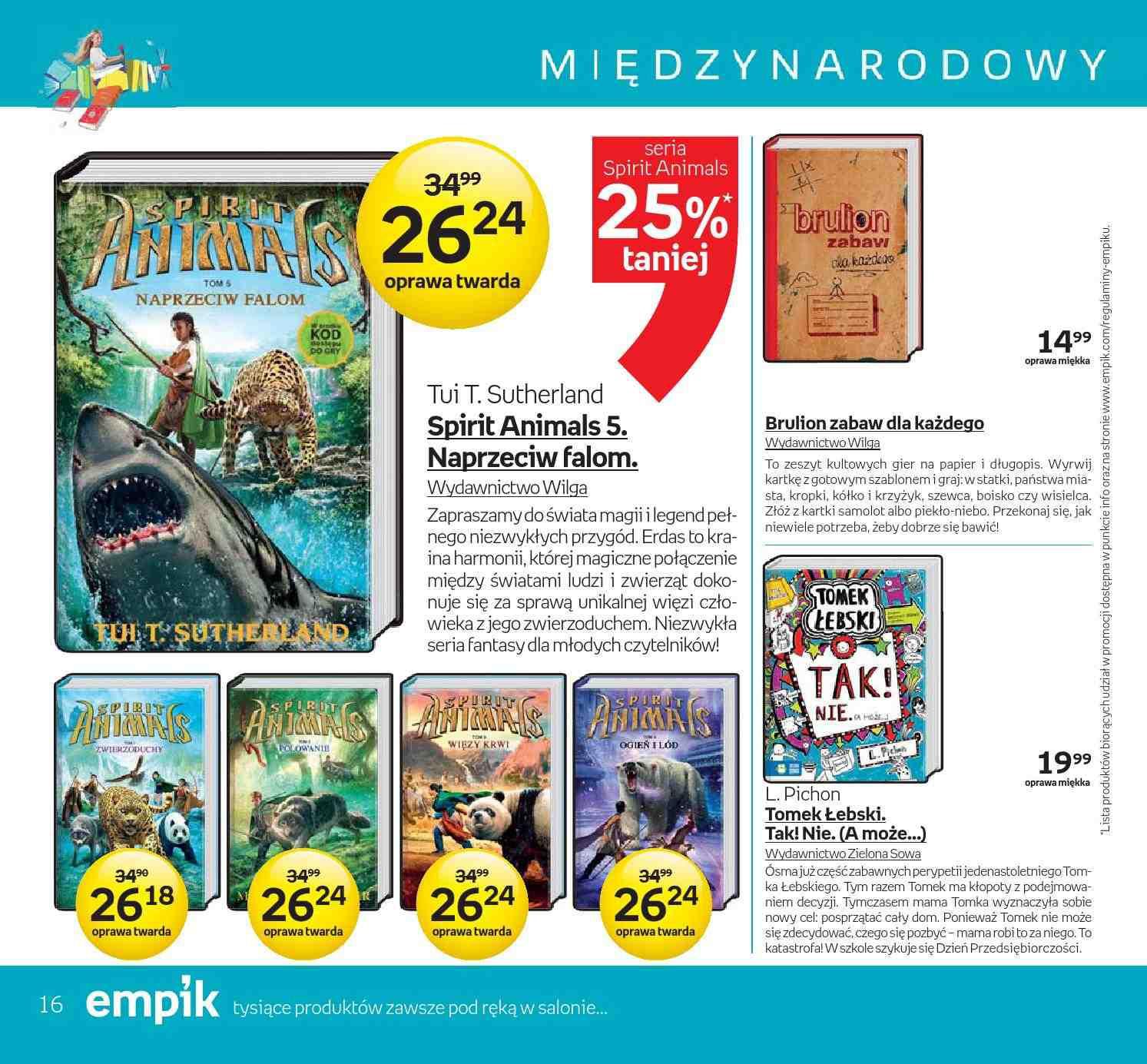 Gazetka promocyjna empik str. 16