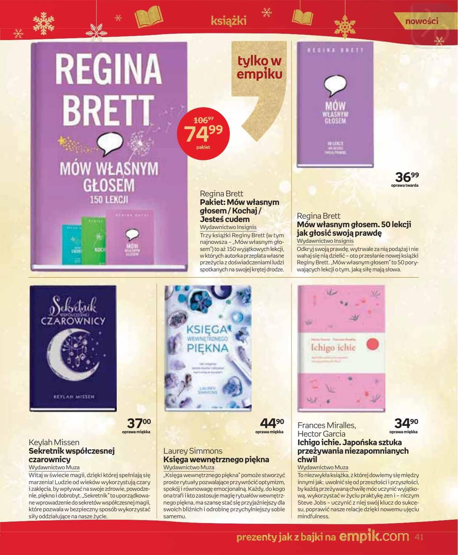 Gazetka promocyjna empik str. 41