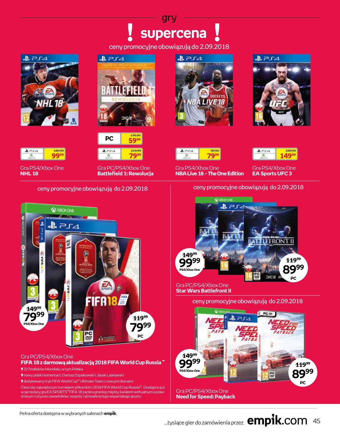 Gazetka promocyjna empik str. 45