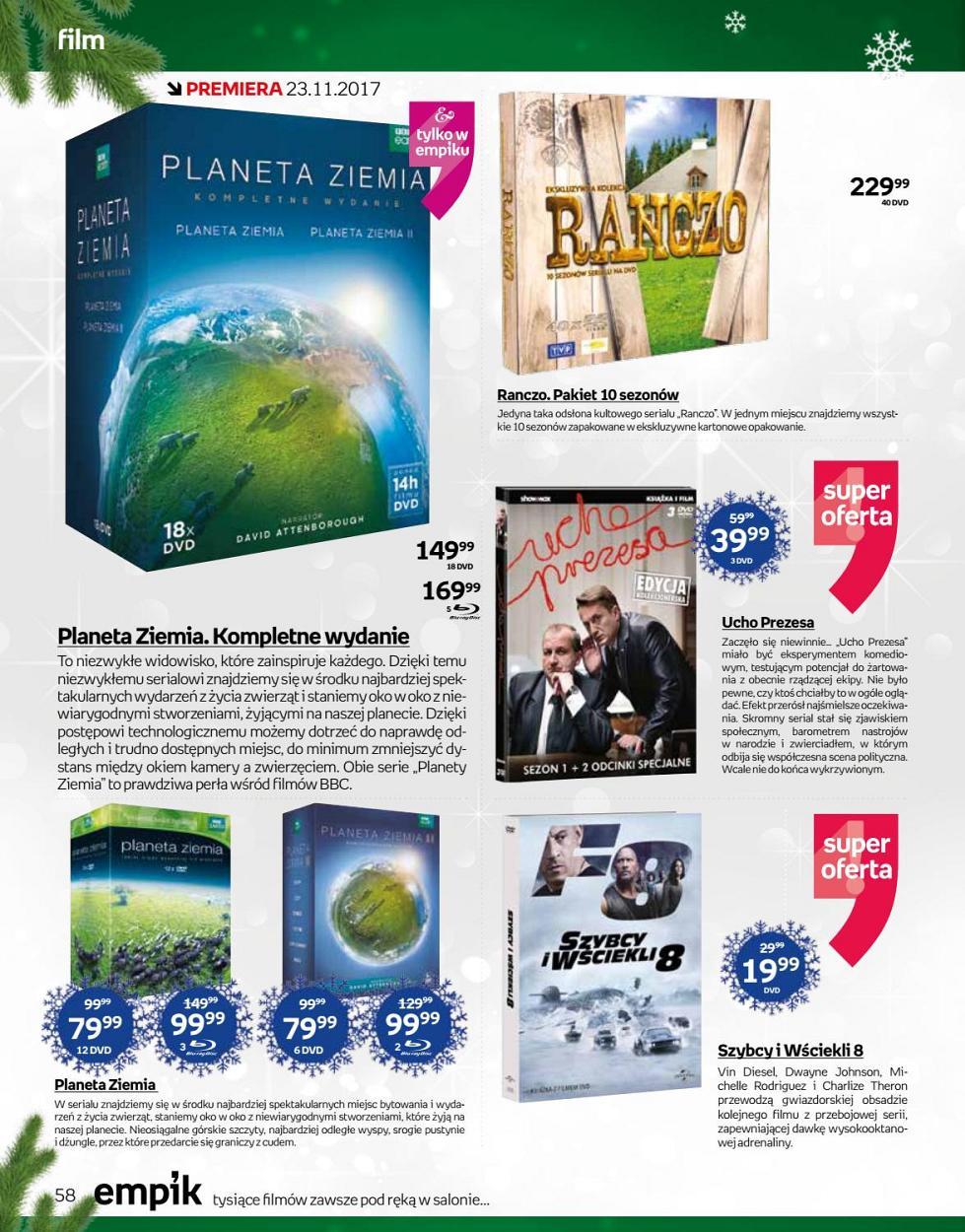 Gazetka promocyjna empik str. 58