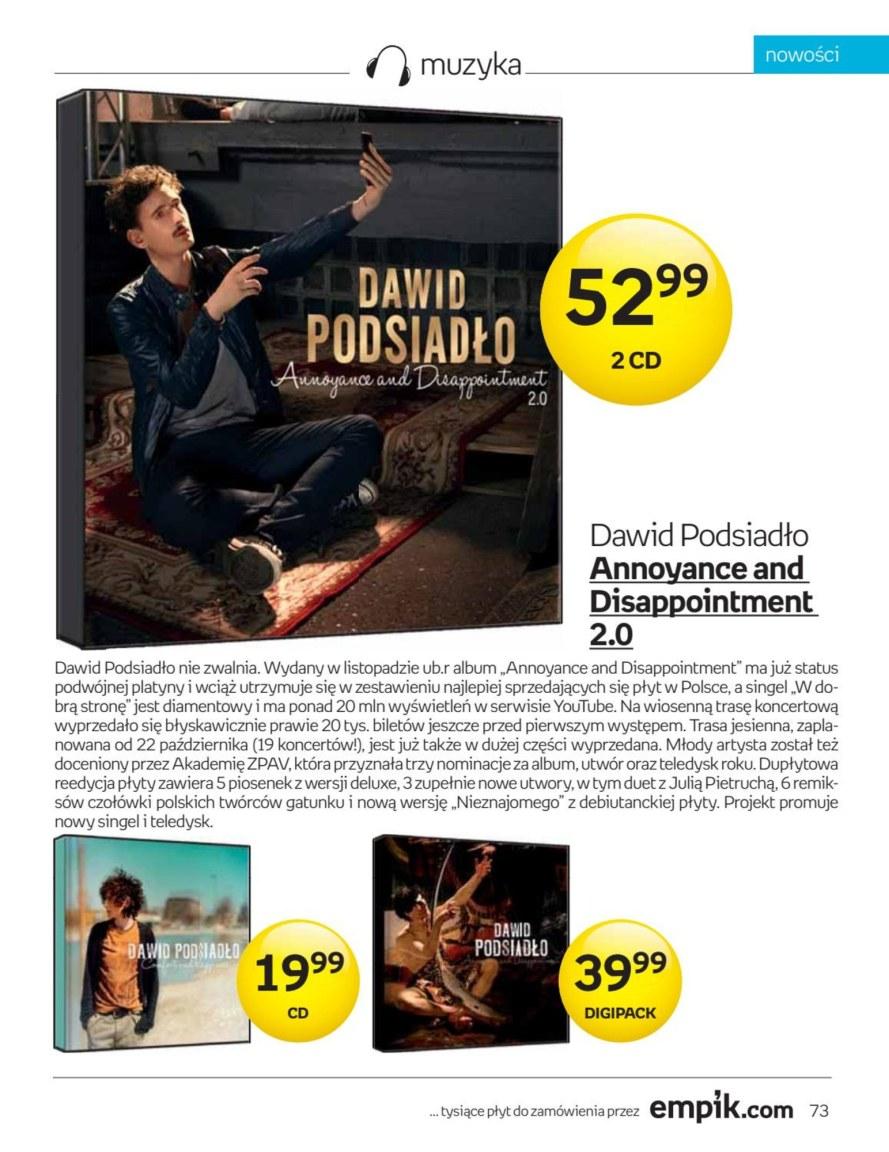 Gazetka promocyjna empik str. 73