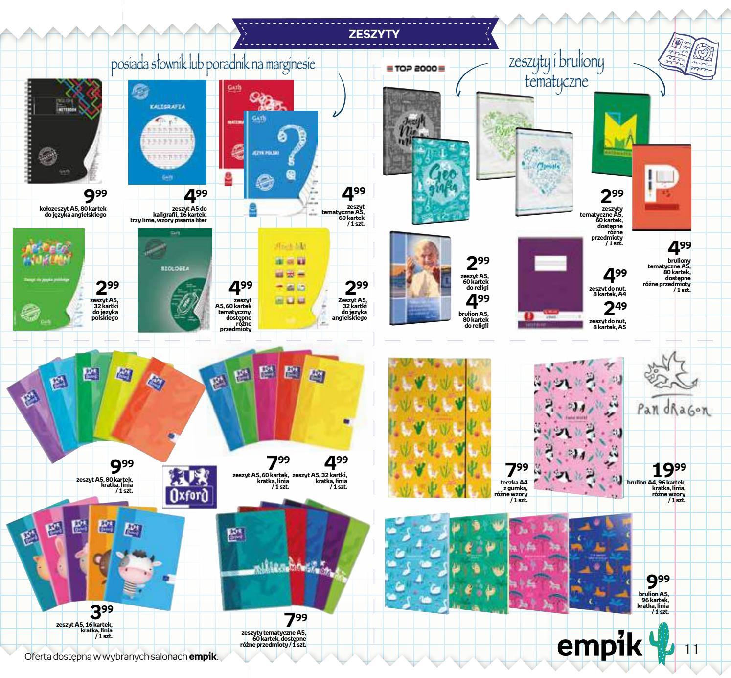 Gazetka promocyjna empik str. 11