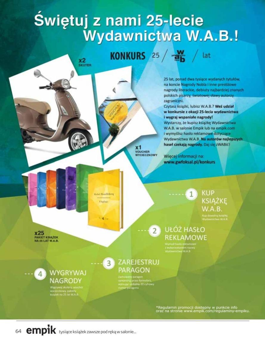 Gazetka promocyjna empik str. 64