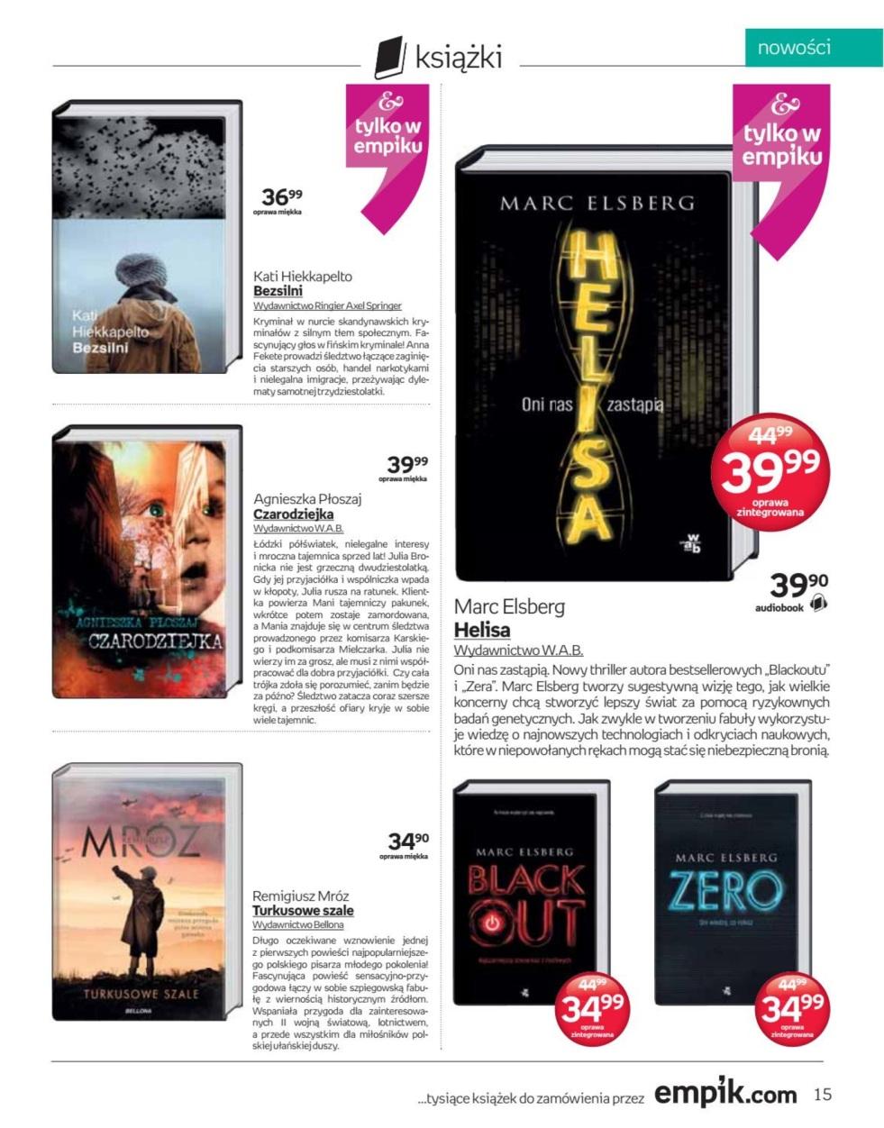 Gazetka promocyjna empik str. 15