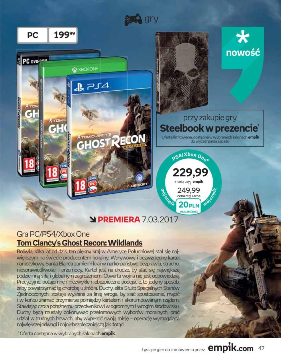 Gazetka promocyjna empik str. 47