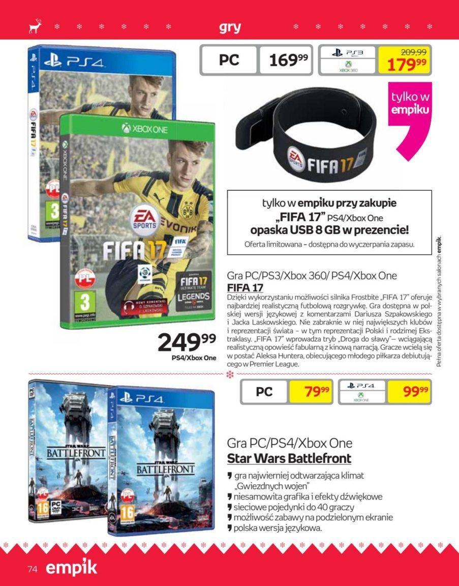 Gazetka promocyjna empik str. 74