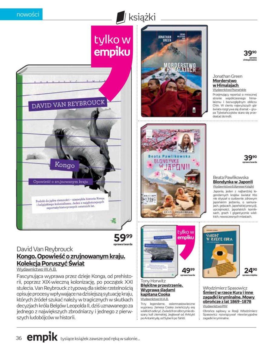 Gazetka promocyjna empik str. 36