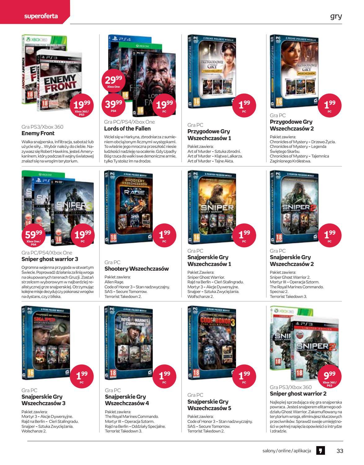 Gazetka promocyjna empik str. 33