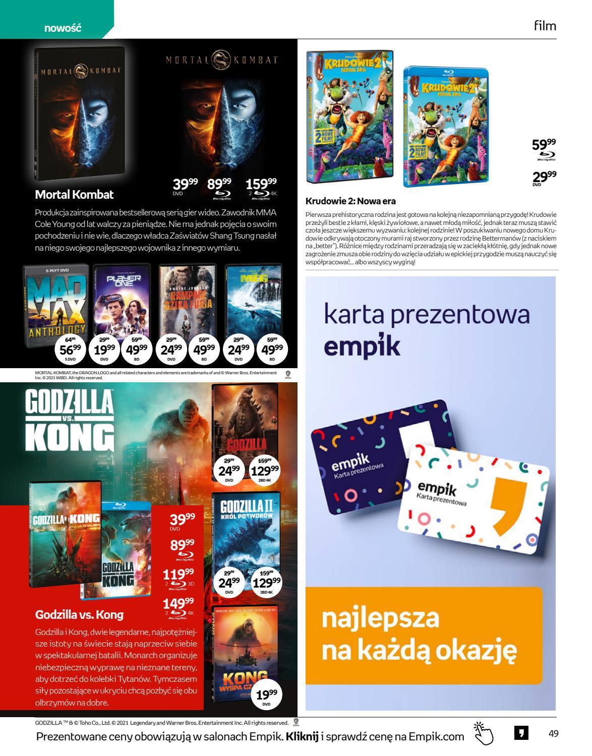 Gazetka promocyjna empik str. 49