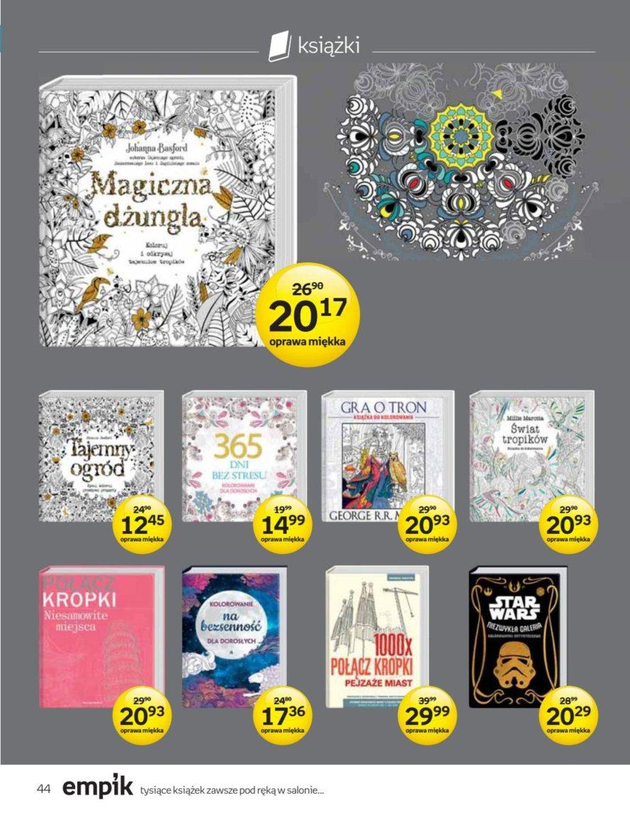Gazetka promocyjna empik str. 44