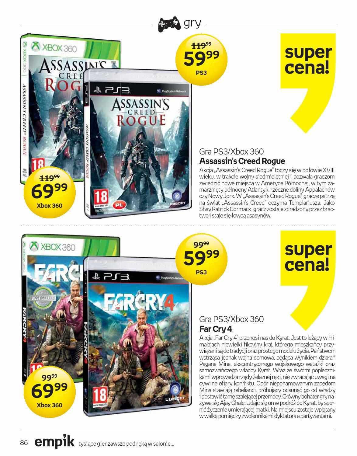 Gazetka promocyjna empik str. 86