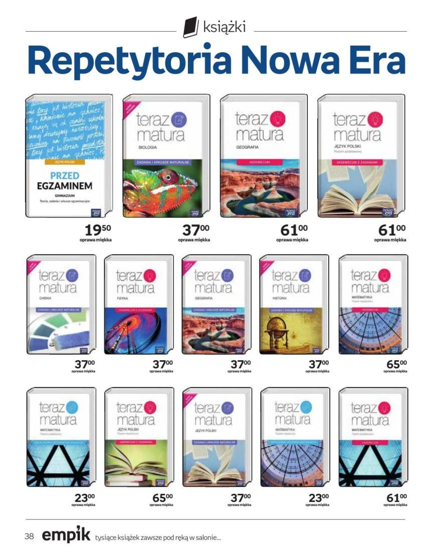 Gazetka promocyjna empik str. 38