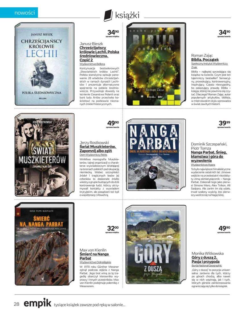 Gazetka promocyjna empik str. 28