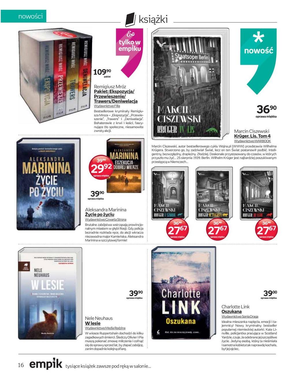 Gazetka promocyjna empik str. 16