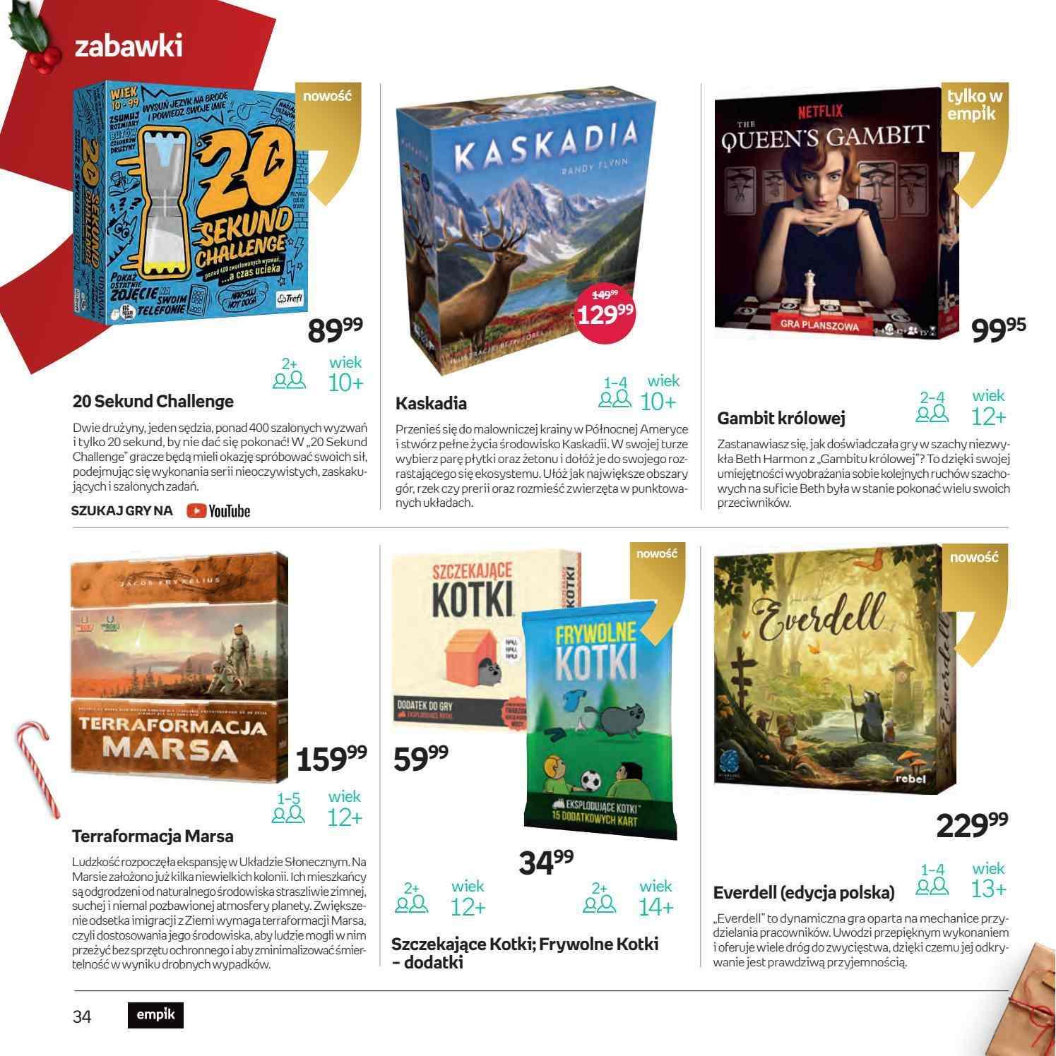 Gazetka promocyjna empik str. 34