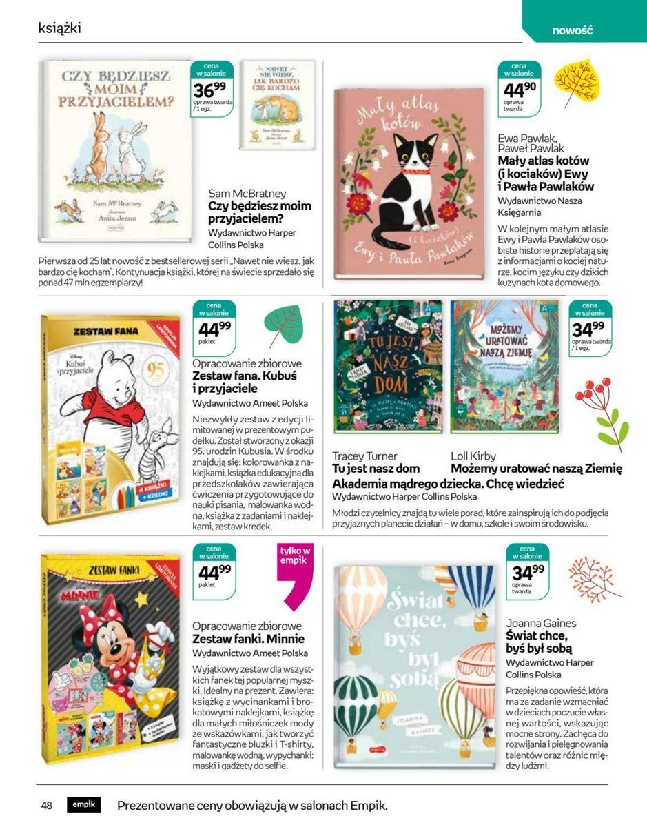 Gazetka promocyjna empik str. 48