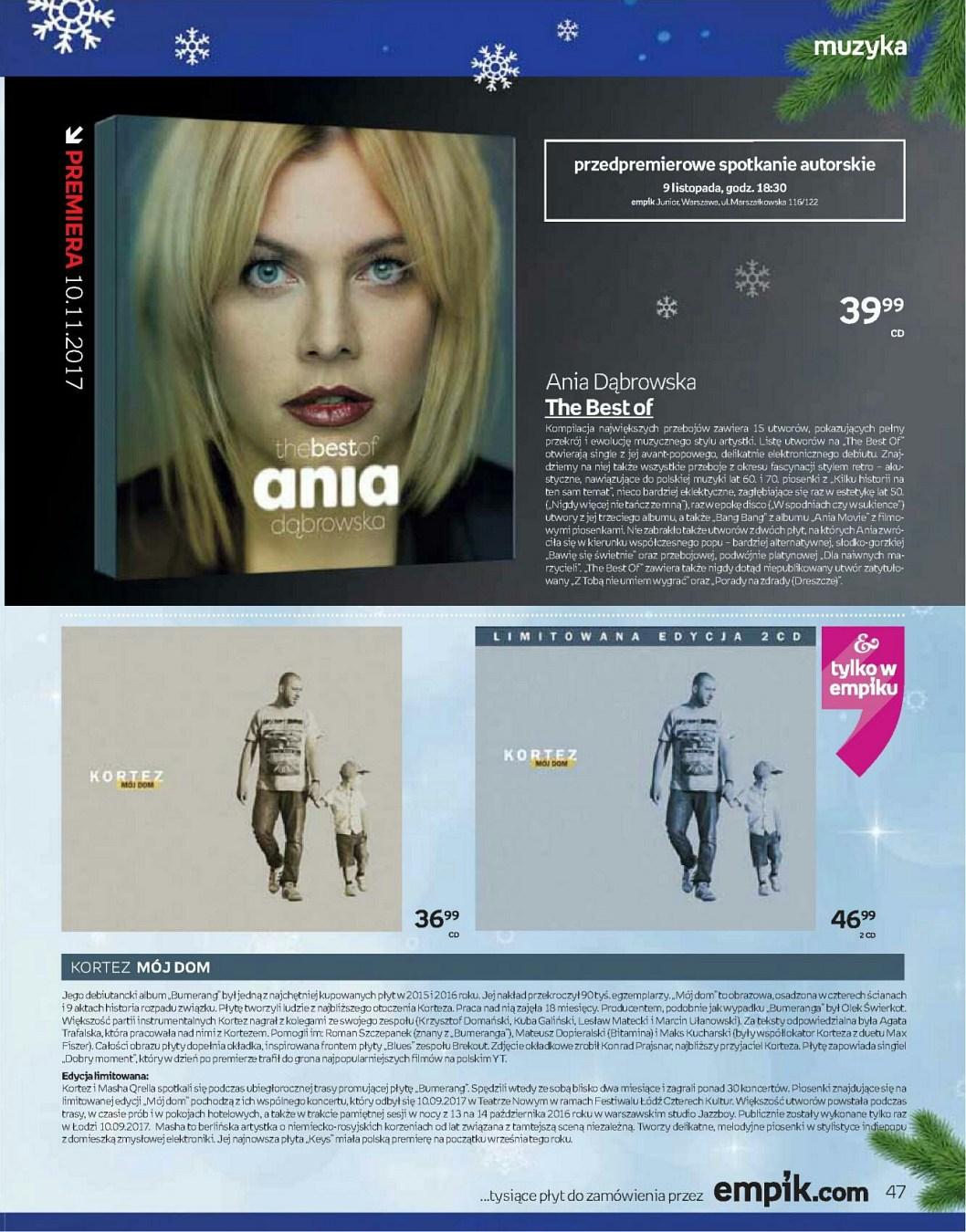 Gazetka promocyjna empik str. 47