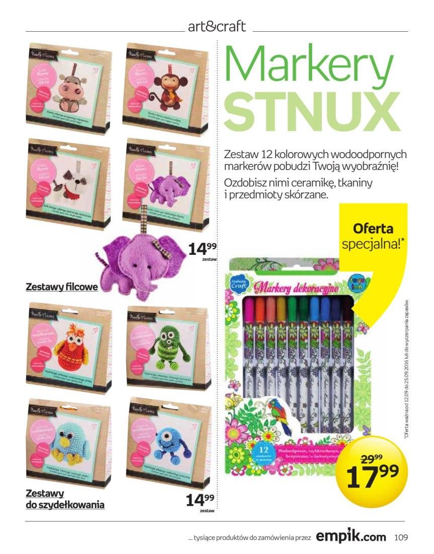 Gazetka promocyjna empik str. 109