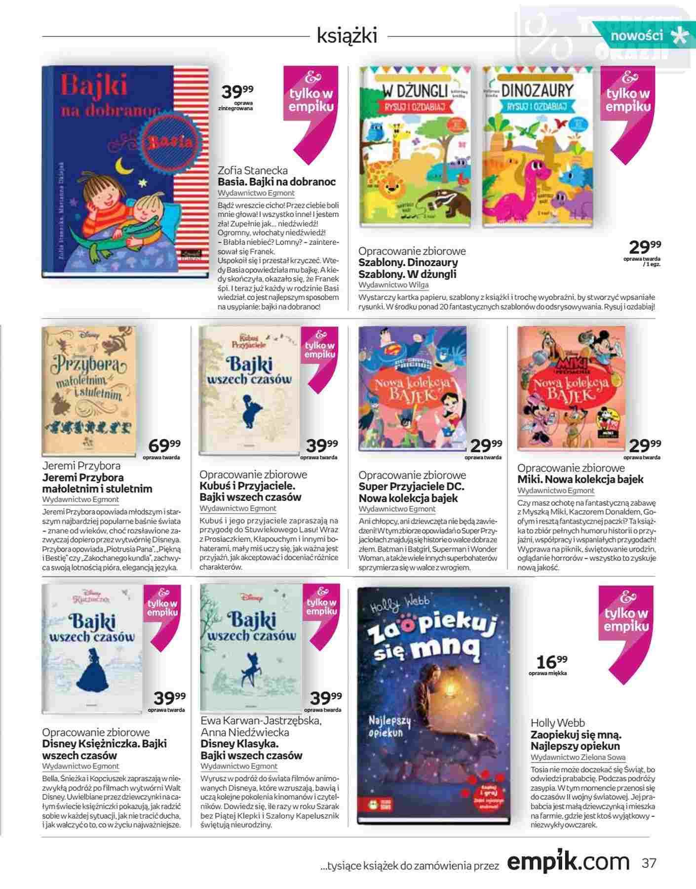 Gazetka promocyjna empik str. 37