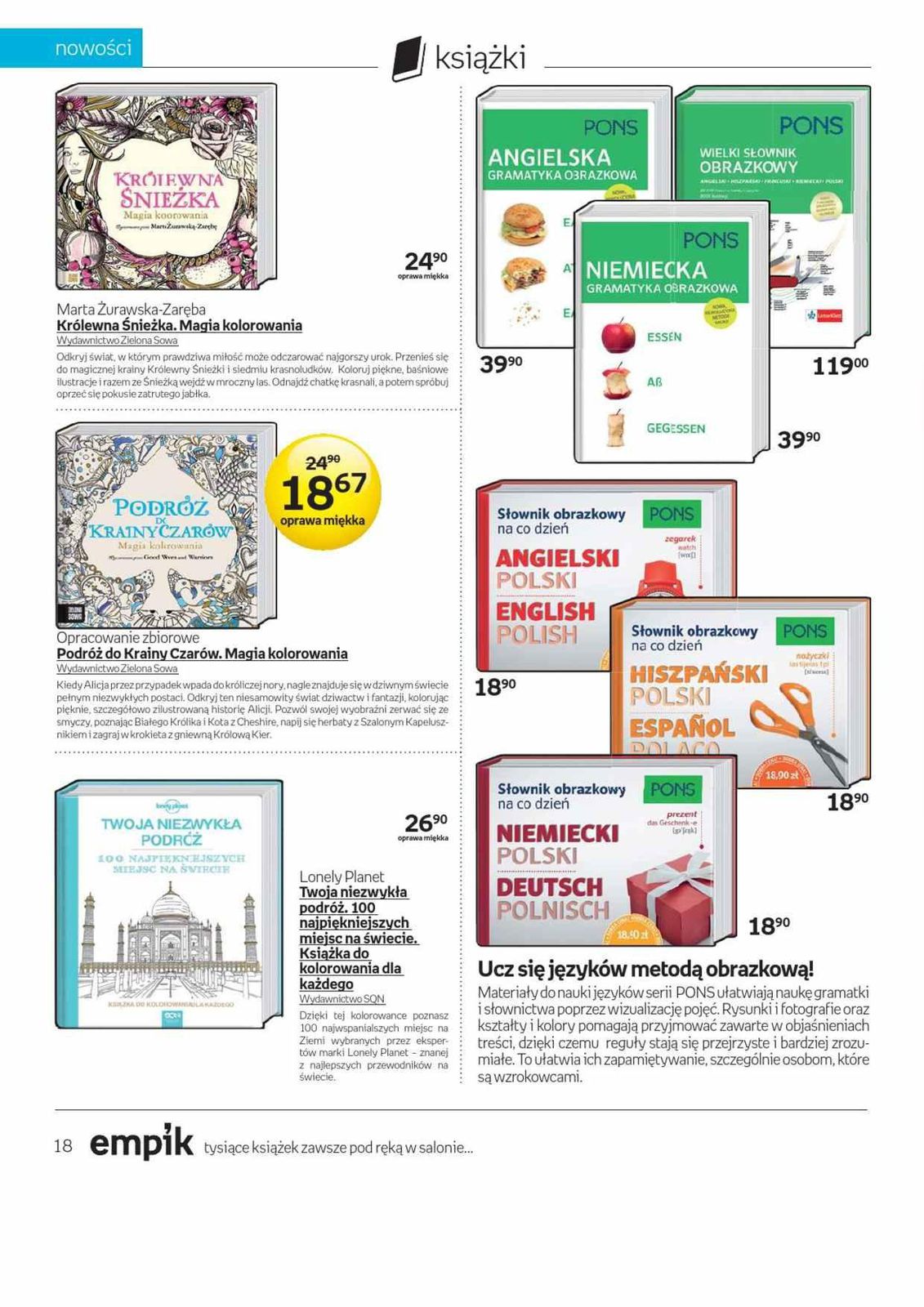 Gazetka promocyjna empik str. 18