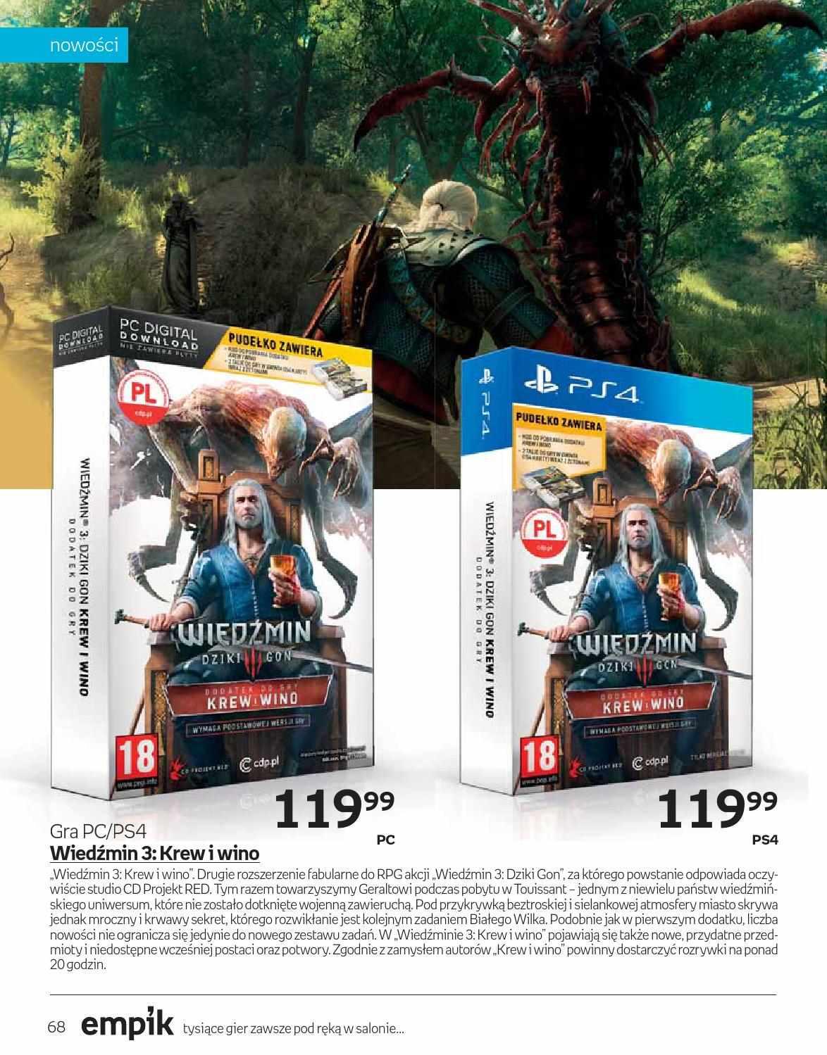 Gazetka promocyjna empik str. 68