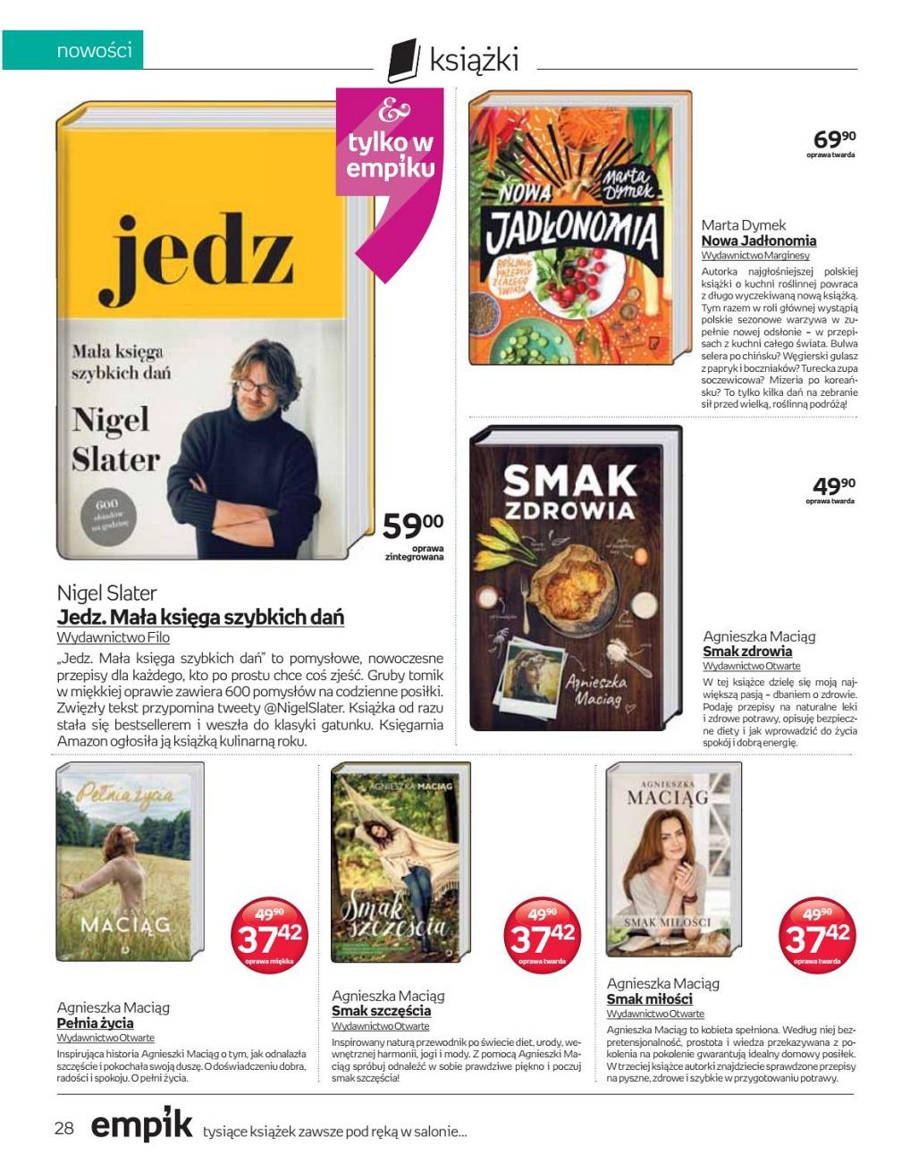 Gazetka promocyjna empik str. 28