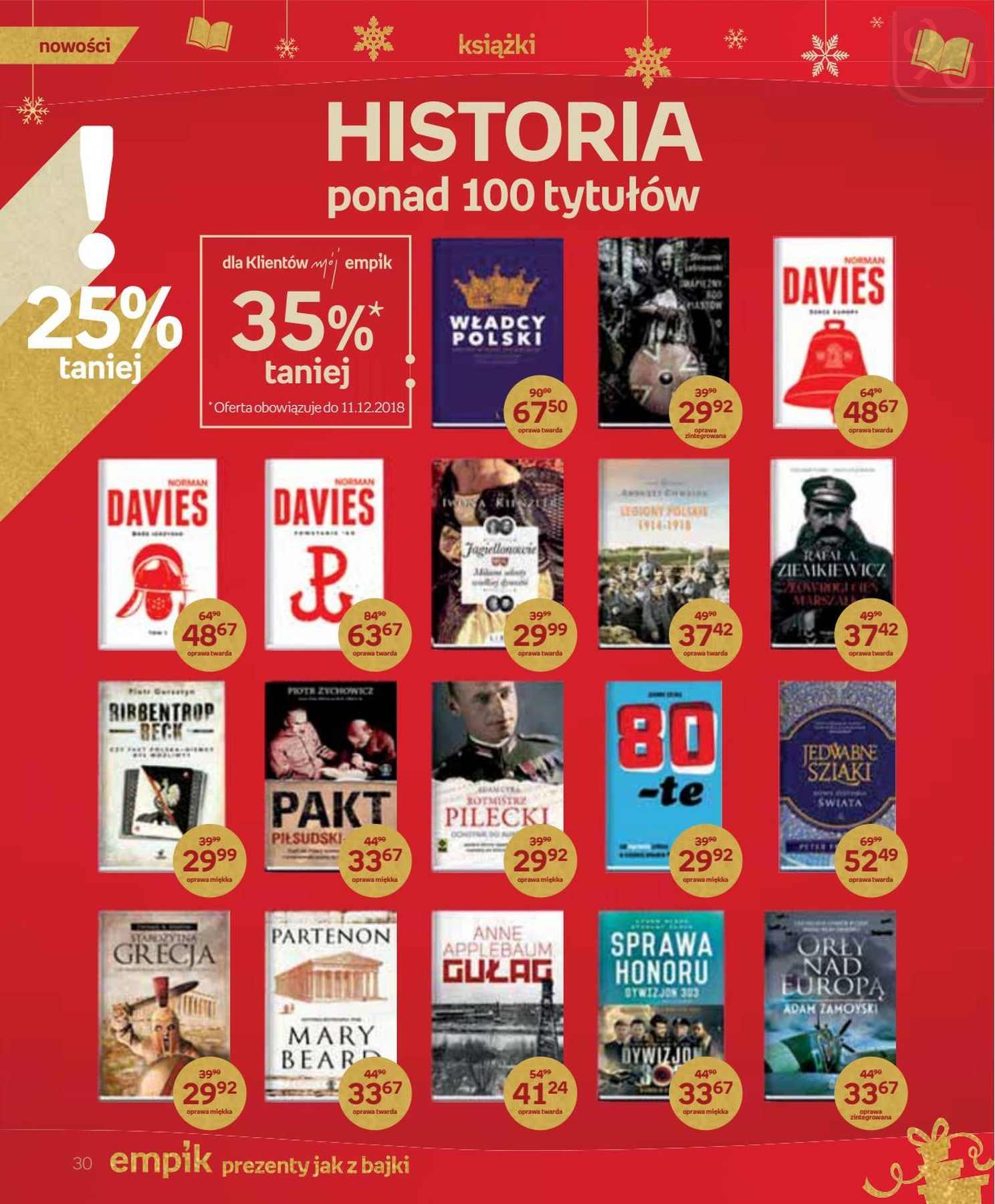 Gazetka promocyjna empik str. 30