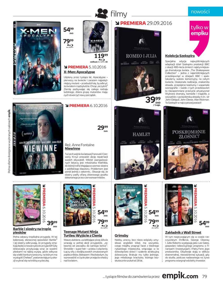 Gazetka promocyjna empik str. 79
