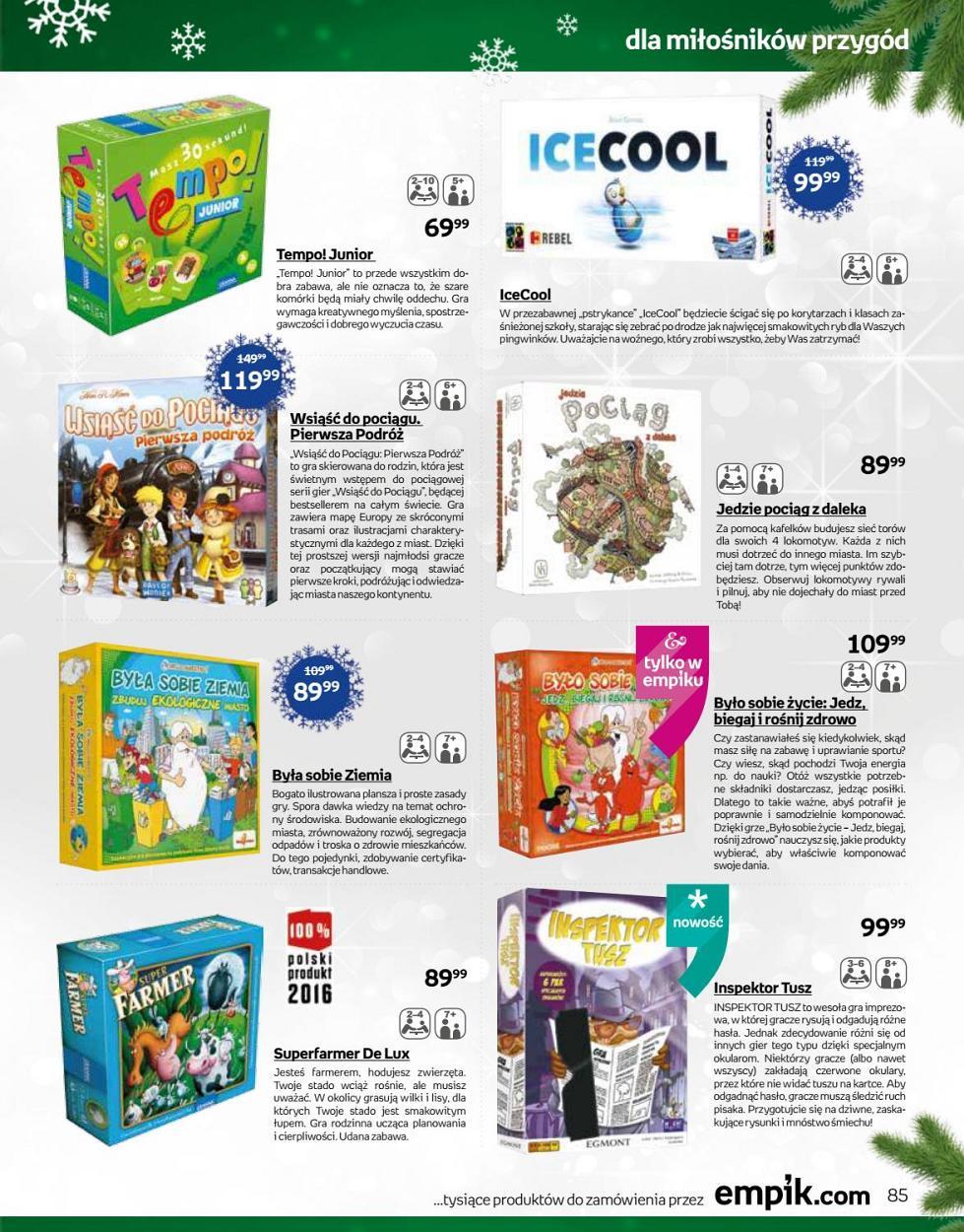 Gazetka promocyjna empik str. 85