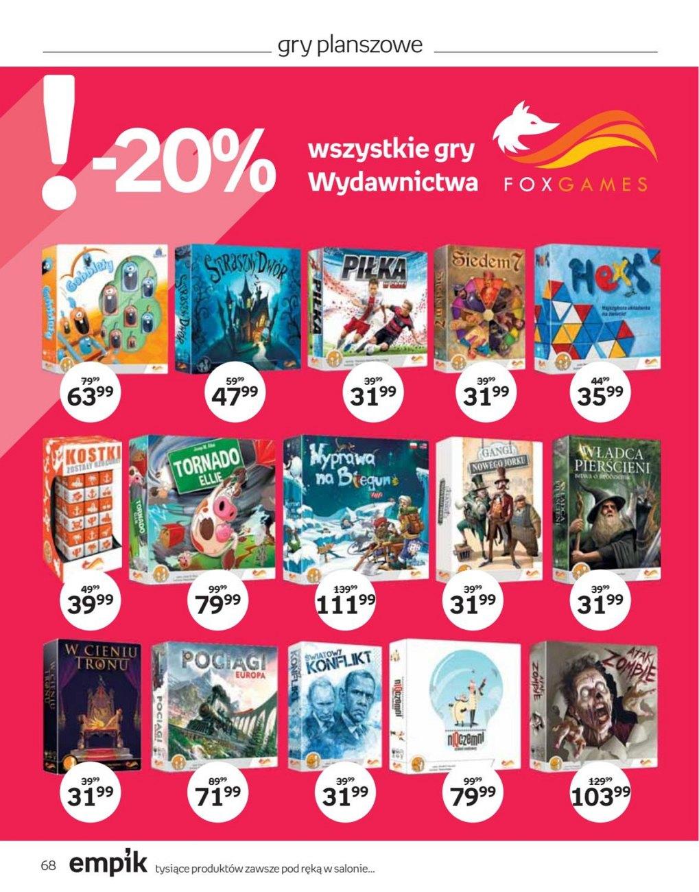 Gazetka promocyjna empik str. 68