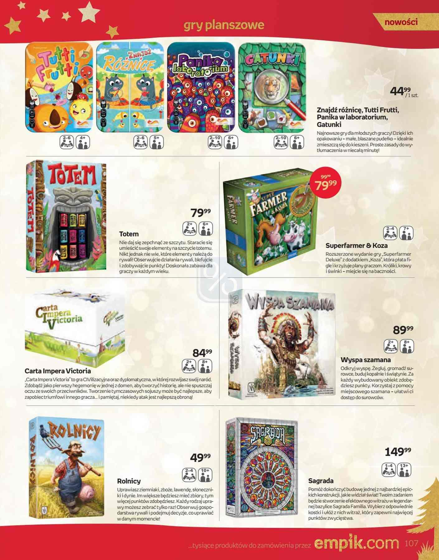 Gazetka promocyjna empik str. 107