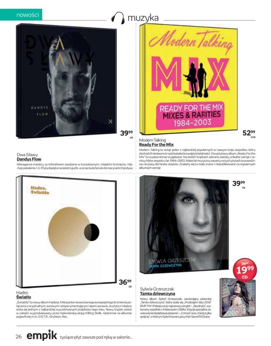 Gazetka promocyjna empik str. 26