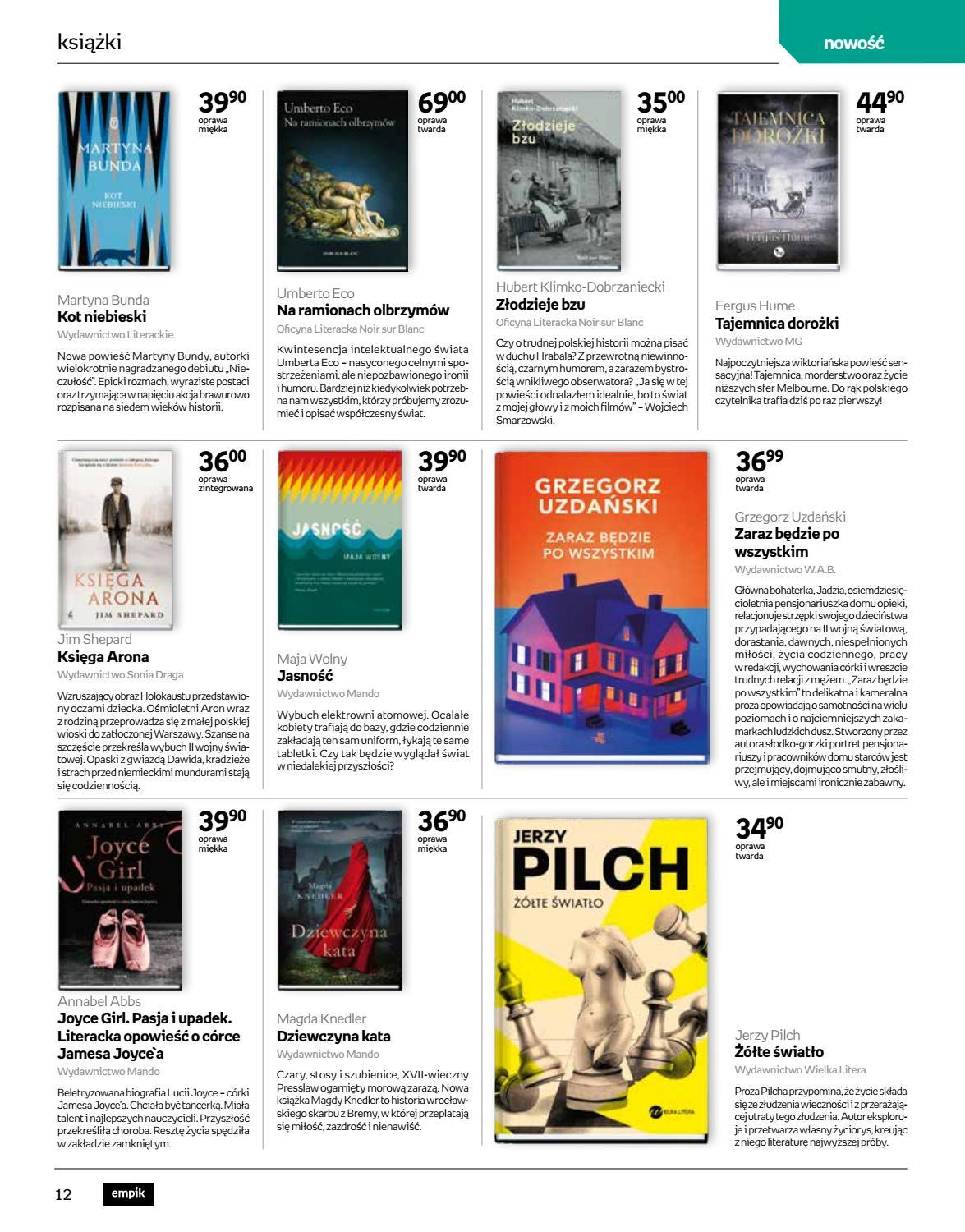 Gazetka promocyjna empik str. 12