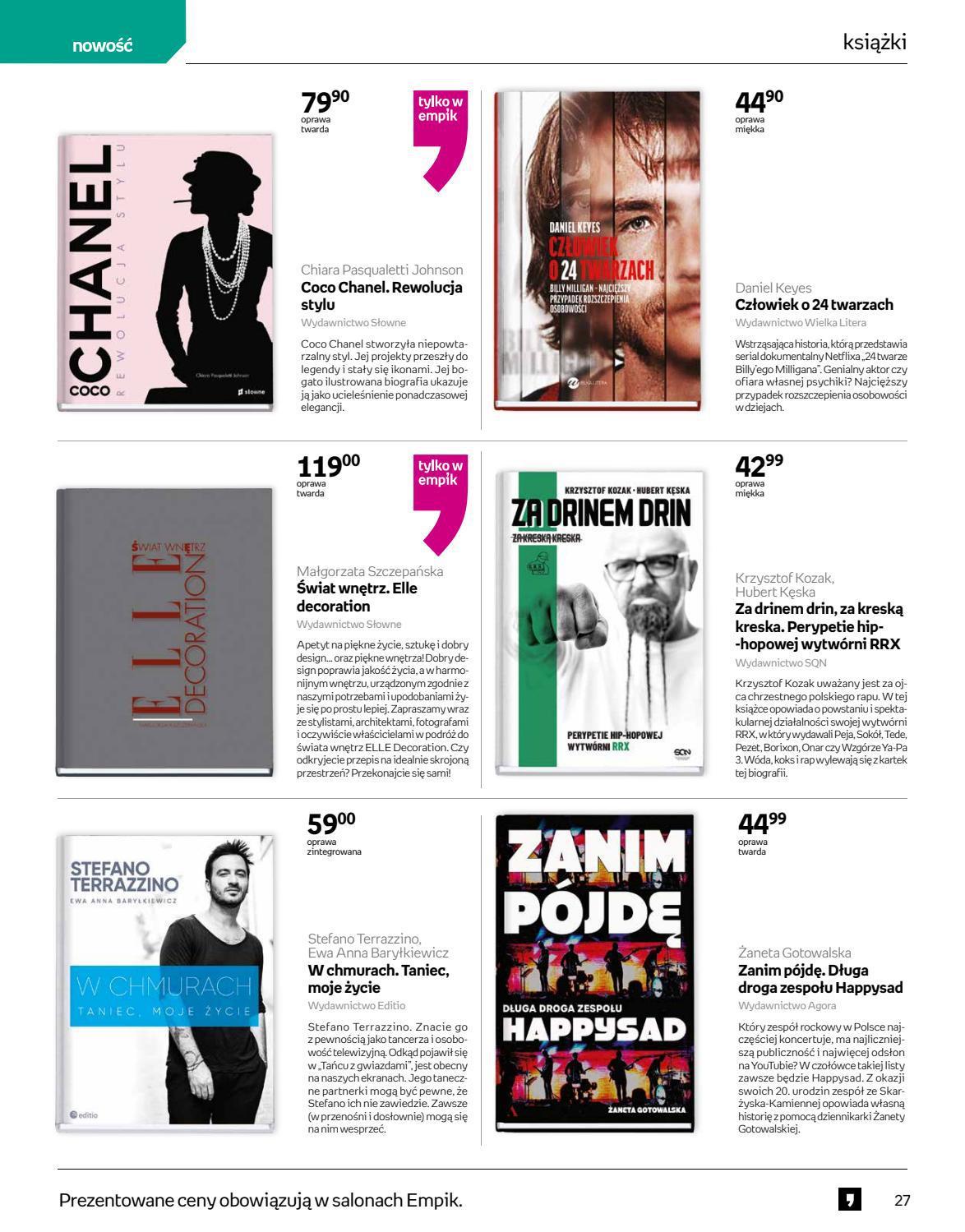Gazetka promocyjna empik str. 27