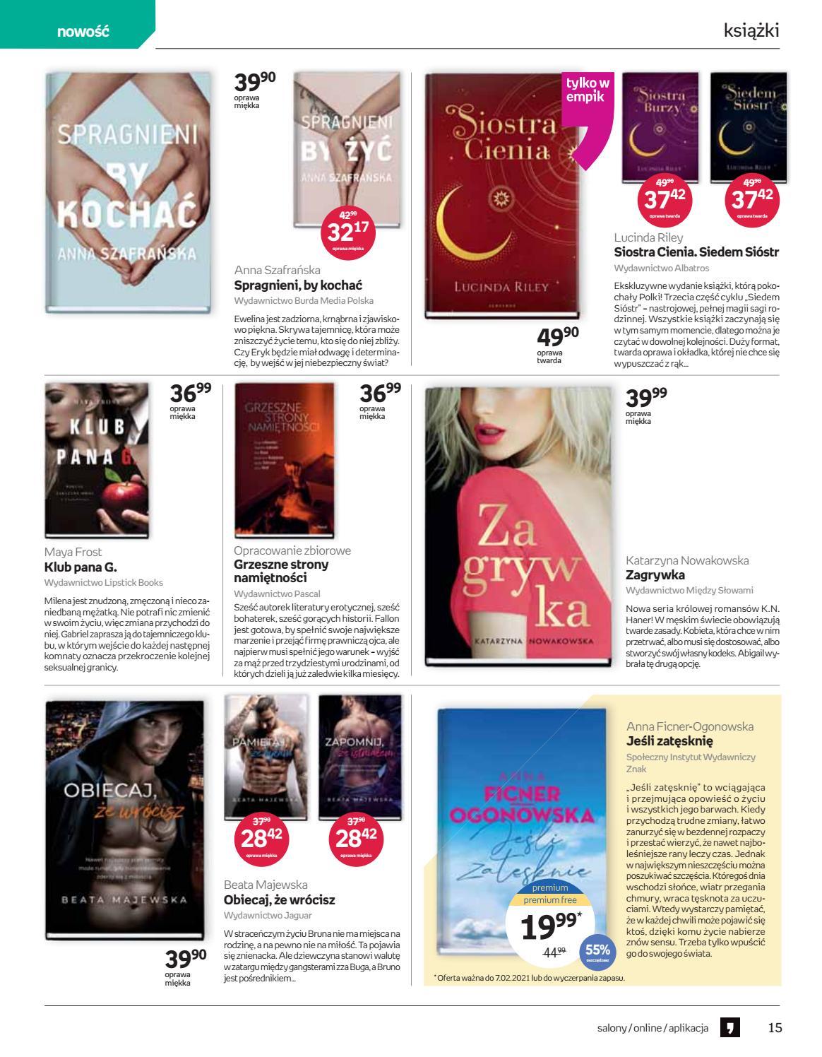 Gazetka promocyjna empik str. 15
