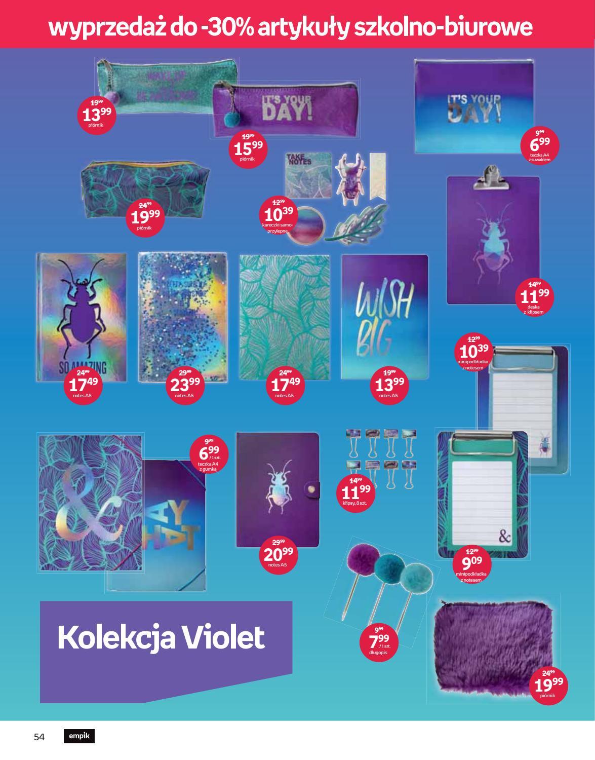 Gazetka promocyjna empik str. 54