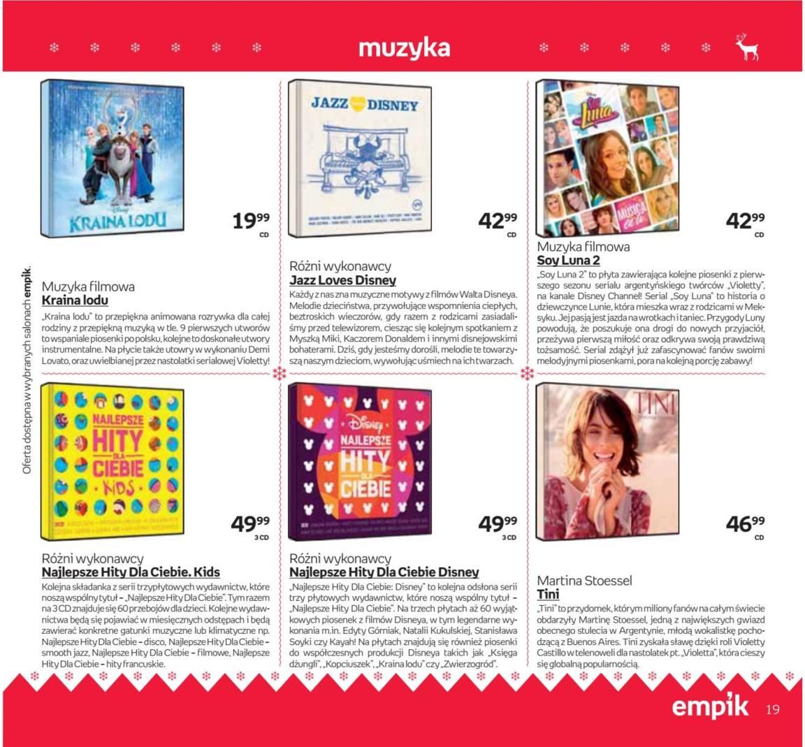 Gazetka promocyjna empik str. 19