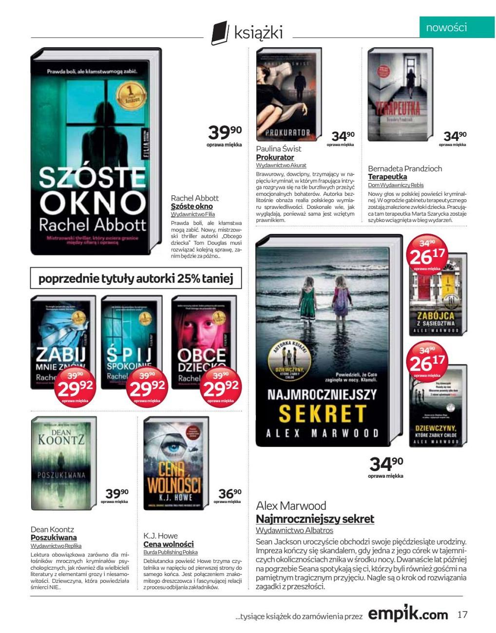 Gazetka promocyjna empik str. 17