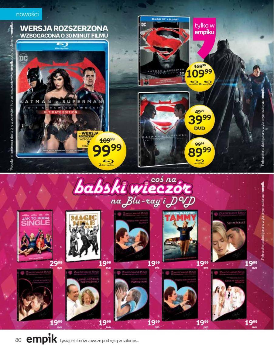 Gazetka promocyjna empik str. 80