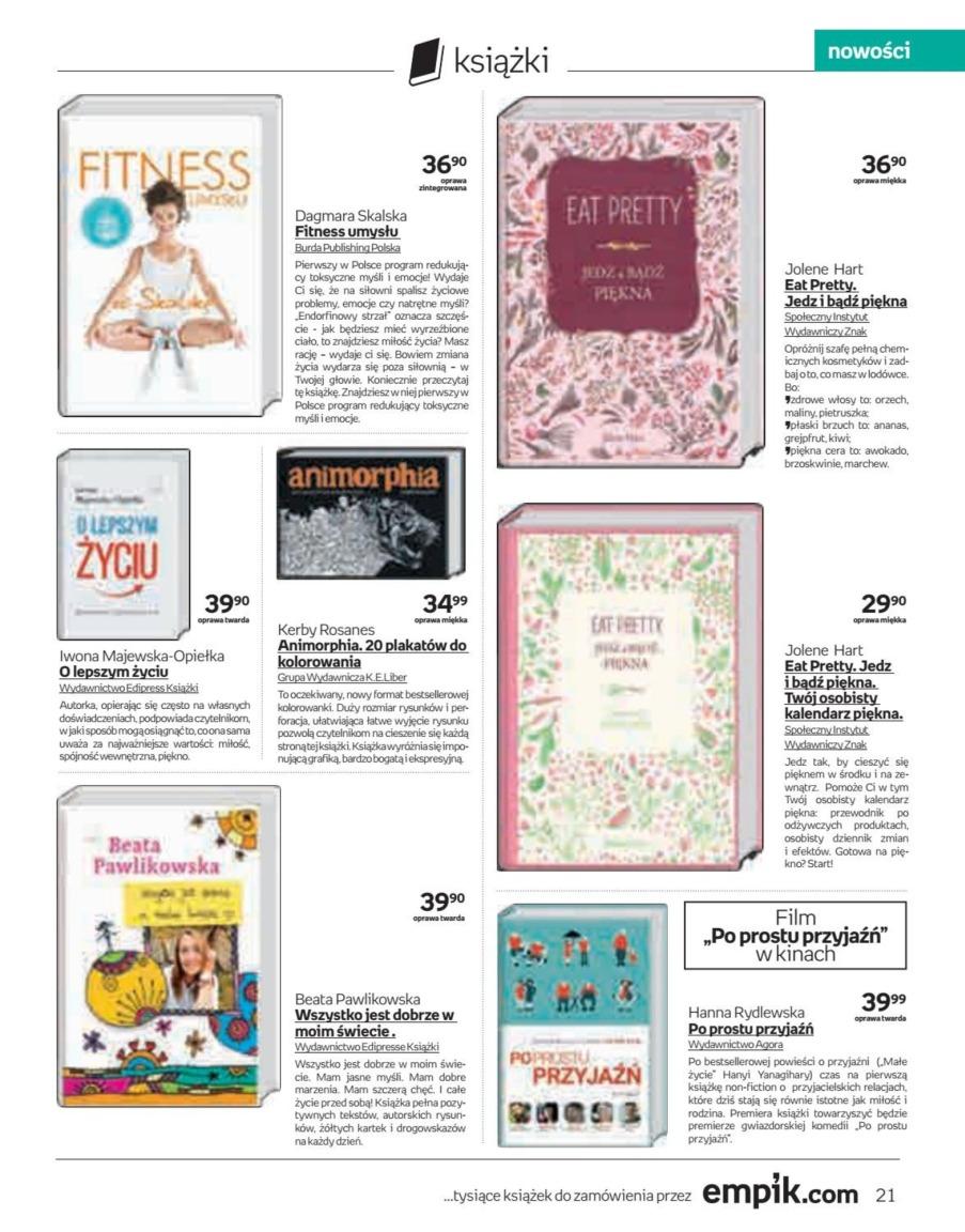 Gazetka promocyjna empik str. 21