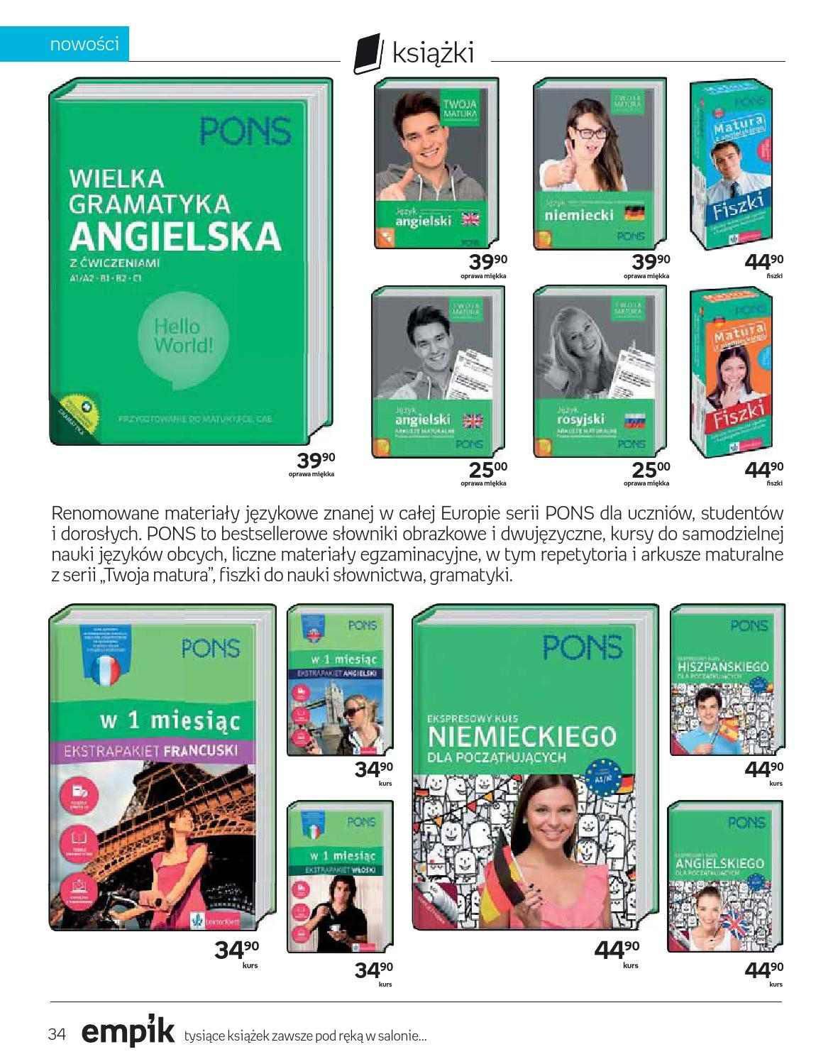 Gazetka promocyjna empik str. 34