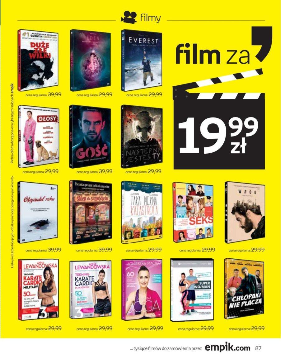 Gazetka promocyjna empik str. 87